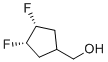 Rel-((1r,3R,4S)-3,4-difluorocyclopentyl)methanol molecular structure (CAS 1036407-25-6)
