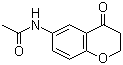6-乙酰氨基-4-二氢色原酮分子结构 (CAS 103646-29-3)
