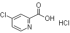 4-氯-2-吡啶羧酸盐酸盐分子结构 (CAS 1036648-06-2)