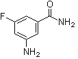 3-氨基-5-氟苯甲酰胺分子结构 (CAS 1036757-40-0)