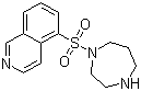 结构式 CAS# 103745-39-7, 法舒地尔; 六氢-1-(5-异喹啉磺酰基)-1H-1,4-二氮杂卓