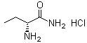结构式 CAS# 103765-03-3, (R)-2-氨基丁酰胺盐酸盐