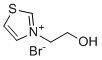 structure of CAS# 103768-99-6, 3-(2-Hydroxyethyl)thiazolium bromide;2-(1,3-thiazol-3-ium-3-yl)ethanol bromide