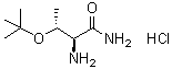 (2S,3R)-2-Amino-3-(1,1-dimethylethoxy)butanamide hydrochloride (1:1) molecular structure (CAS 1038343-47-3)