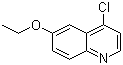 structure of CAS# 103862-63-1, 4-Chloro-6-ethoxyquinoline
