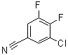 结构式 CAS# 103879-29-4, 3-氯-4,5-二氟苯甲腈