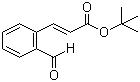 3-(2-甲酰基苯基)-2-(E)-丙烯酸叔丁酯分子结构 (CAS 103890-69-3)