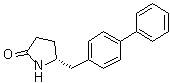 (R)-5-[(联苯-4-基)甲基]吡咯烷-2-酮分子结构 (CAS 1038924-62-7)