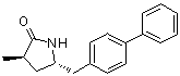 (3R,5S)-5-[(联苯-4-基)甲基]-3-甲基吡咯烷-2-酮分子结构 (CAS 1038924-70-7)