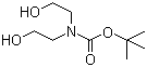 N-叔丁氧羰基二乙醇胺分子结构 (CAS 103898-11-9)
