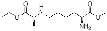 (S)-N6-(2-Ethoxy-1-methyl-2-oxoethyl)-L-lysine methyl ester molecular structure (CAS 103954-36-5)