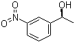 (S)-1-(3-硝基苯基)乙醇分子结构 (CAS 103966-65-0)