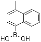 结构式 CAS# 103986-53-4, 4-甲基-1-萘硼酸