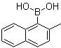 2-甲基-1-萘硼酸分子结构 (CAS 103989-84-0)