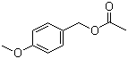 structure of CAS# 104-21-2, Anisyl acetate;p-Methoxybenzyl acetate; 4-Methoxybenzyl acetate
