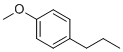 structure of CAS# 104-45-0, 1-Methoxy-4-propylbenzene;104-45-0