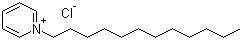 structure of CAS# 104-74-5, Dodecylpyridinium chloride;Laurylpyridinium chloride