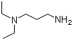 3-二乙胺基丙胺分子结构 (CAS 104-78-9)