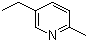 5-乙基-2-甲基-吡啶分子结构 (CAS 104-90-5)