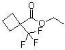 Ethyl 1-(trifluoromethyl)cyclobutanecarboxylate molecular structure (CAS 1040683-08-6)