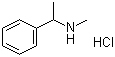N,alpha-Dimethylbenzenemethanamine hydrochloride molecular structure (CAS 10408-89-6)