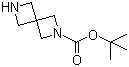 tert-Butyl 2,6-diazaspiro[3.3]heptane-2-carboxylate molecular structure (CAS 1041026-70-3)