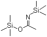 N,O-Bis(trimethylsilyl)acetamide molecular structure (CAS 10416-59-8)