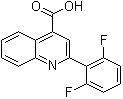 2-(2,6-Difluorophenyl)-4-quinolinecarboxylic acid molecular structure (CAS 1041604-33-4)