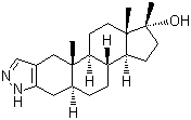 Stanozolol molecular structure (CAS 10418-03-8)