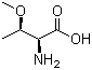 (2S,3S)-2-Amino-3-methoxybutanoic acid molecular structure (CAS 104195-80-4)