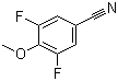 3,5-Difluoro-4-methoxybenzonitrile molecular structure (CAS 104197-15-1)