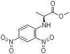 N-(2,4-Dinitrophenyl)-L-alanine methyl ester molecular structure (CAS 10420-63-0)
