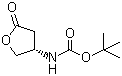 (S)-3-Boc-Amino-gamma-butyrolactone molecular structure (CAS 104227-71-6)