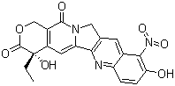 9-Hydroxy-10-nitrocamptothecin molecular structure (CAS 104267-73-4)