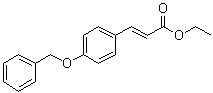Ethyl (E)-3-[4-(benzyloxy)phenyl]-2-propenoate molecular structure (CAS 104315-07-3)