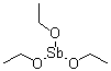 三乙氧基锑分子结构 (CAS 10433-06-4)