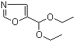 5-(Diethoxymethyl)oxazole molecular structure (CAS 104336-01-8)
