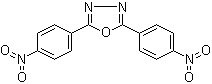 2,5-二(4-硝基苯基)-1,3,4-恶二唑分子结构 (CAS 1044-49-1)