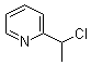 2-(1-氯乙基)吡啶分子结构 (CAS 10445-92-8)