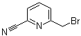 6-Bromomethyl-2-pyridinecarbonitrile molecular structure (CAS 104508-24-9)