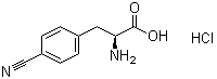 4-Cyano-L-phenylalanine monohydrochloride molecular structure (CAS 104531-20-6)
