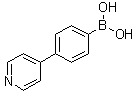 4-(Pyridin-4-yl)phenylboronic acid molecular structure (CAS 1045332-30-6)