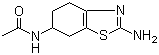 6-Acetamido-2-amino-4,5,6,7-tetrahydrobenzothiazole molecular structure (CAS 104617-51-8)