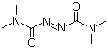 偶氮二甲酰胺分子结构 (CAS 10465-78-8)