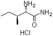 L-Isoleucinamide hydrochloride molecular structure (CAS 10466-56-5)
