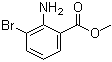 3-Bromoanthranilic acid methyl ester molecular structure (CAS 104670-74-8)