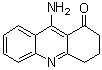 9-氨基-3,4-二氢吖啶-1(2H)-酮分子结构 (CAS 104675-26-5)