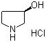 (R)-(-)-3-Pyrrolidinol hydrochloride molecular structure (CAS 104706-47-0)