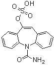 10-(Sulfooxy)-5H-dibenz[b,f]azepine-5-carboxamide molecular structure (CAS 104746-00-1)