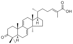 Ganoderic acid S molecular structure (CAS 104759-35-5)
